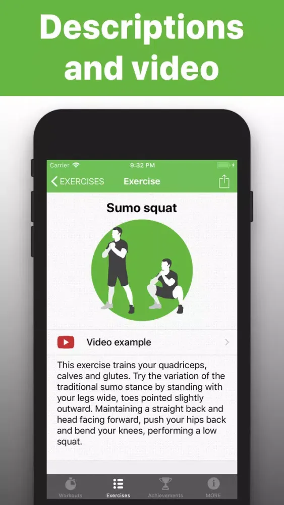 Squats - exercises & training स्क्रीनशॉट