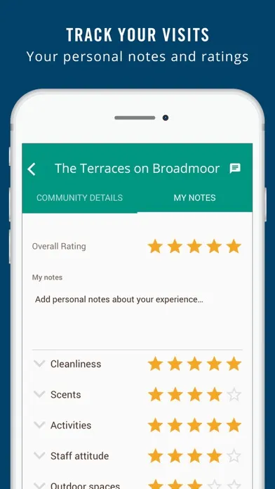 Senior Living Finder Screenshots