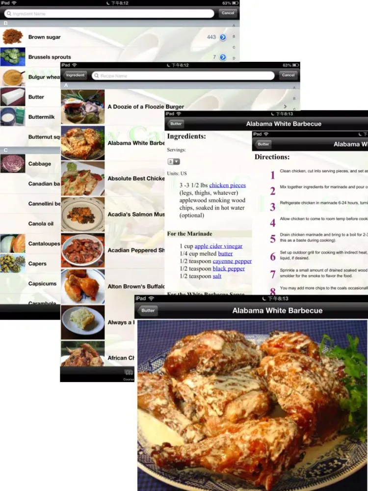 10000+ Low Carb Recipes iPad 应用截图