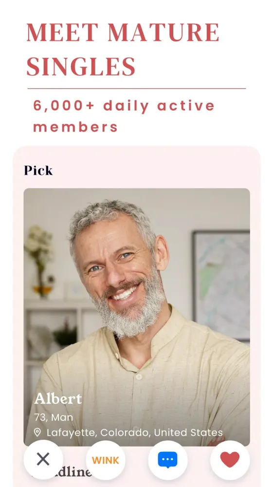 SeniorMatch應用截圖