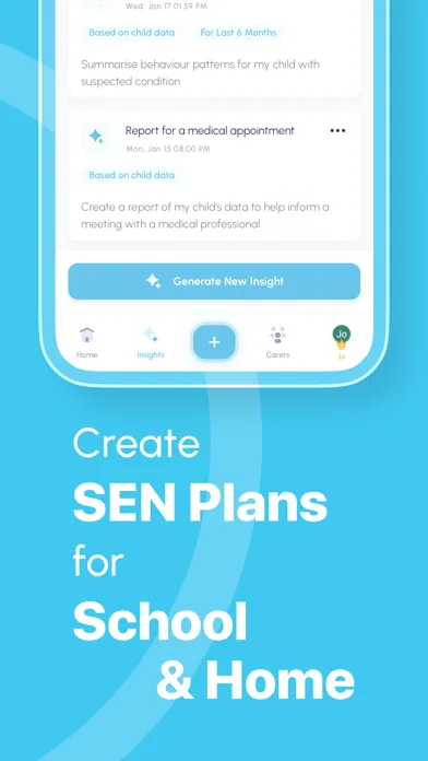 Capturas de tela do SenLife- ADHD & Autism Support