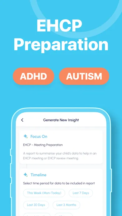 Capturas de tela do SenLife- ADHD & Autism Support