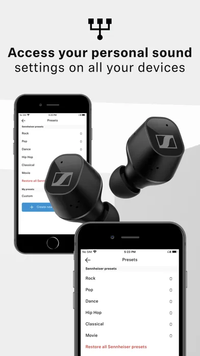 Sennheiser Smart Control سکرین شاٹس