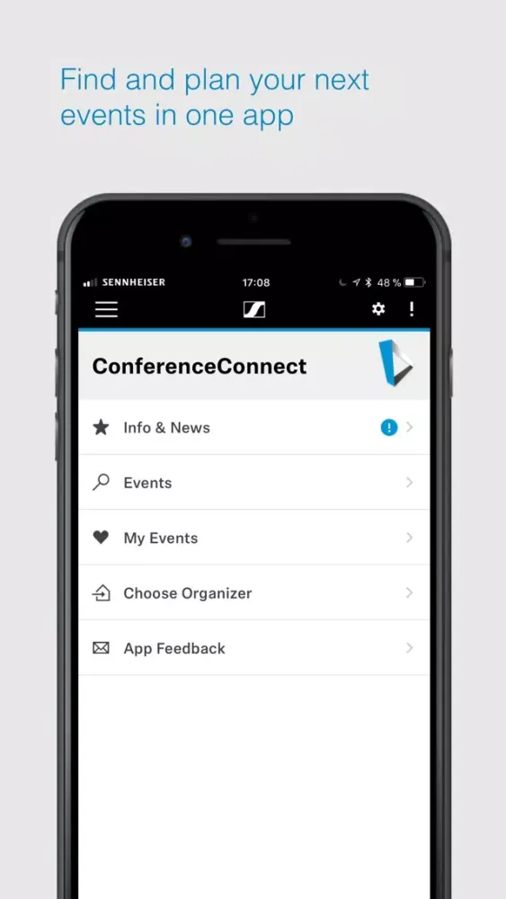 Sennheiser ConferenceConnect應用截圖
