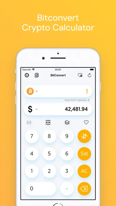 BitConvert - Crypto Calculator سکرین شاٹس