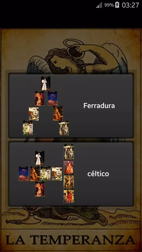 tarot português 스크린샷