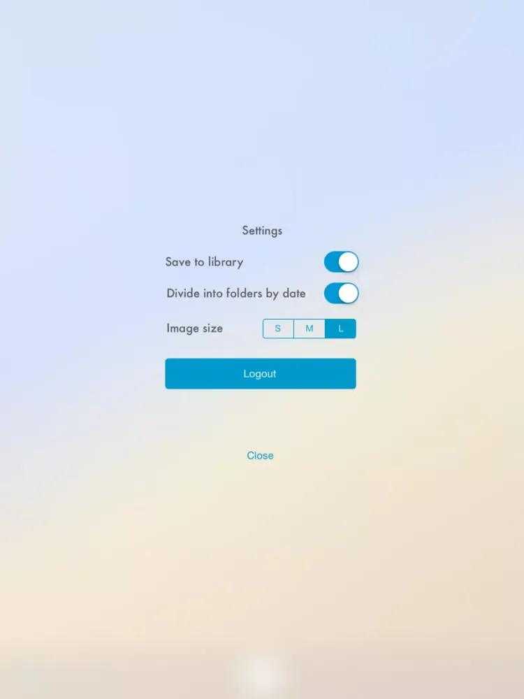Snap & Drop - Camera that allows one to upload photos into Dropbox quickly iPad  Screenshots