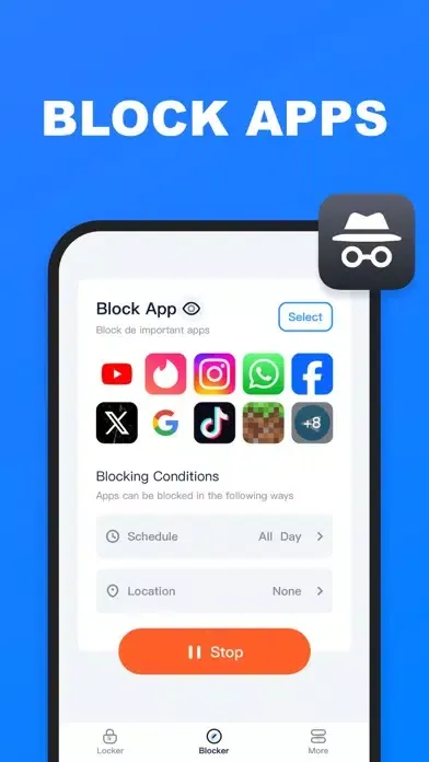 Screenshot di App Locker - Block Apps