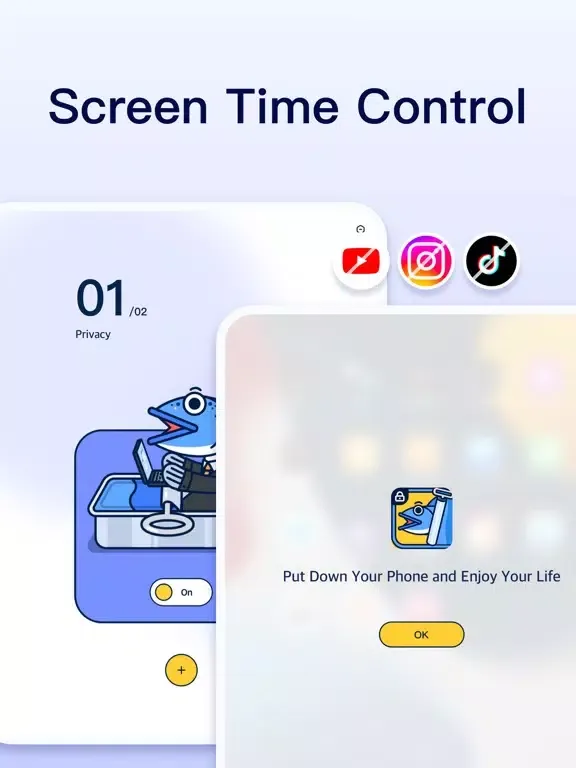 App Locker: Block Apps & Focus iPad 应用截图