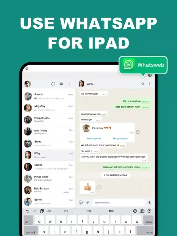 Скриншоты WA Web - Clone Web App iPad 