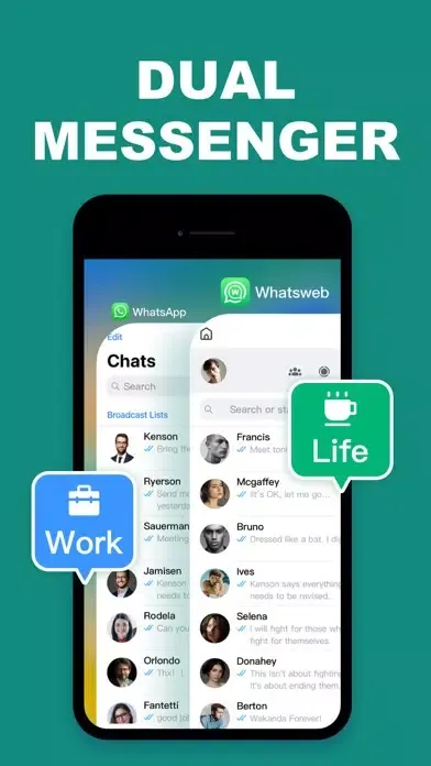 Скриншоты WA Web - Clone Web App