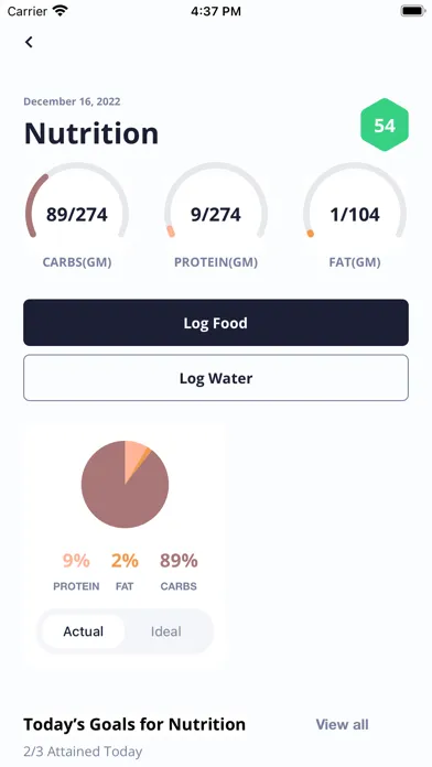 Sensable Health HLP Screenshots