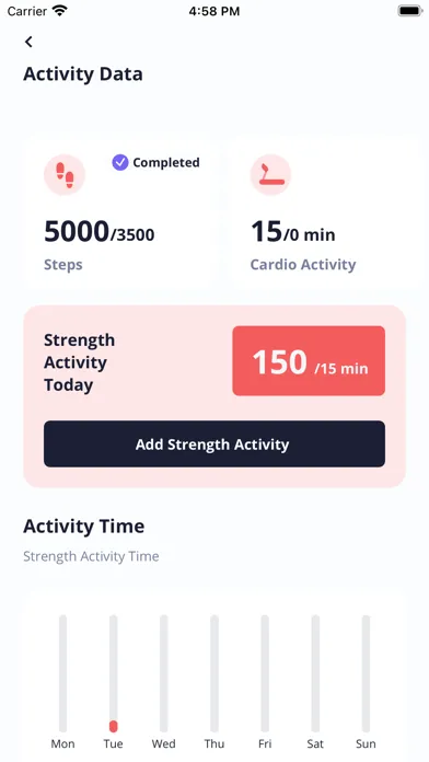 Sensable Health HLP Screenshots