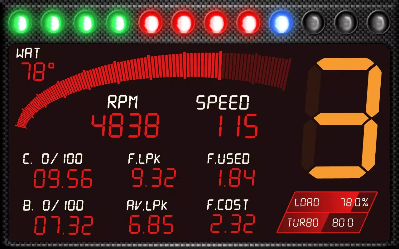 Скриншоты RacingMeter