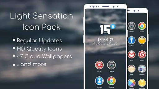 Screenshot di Light Sensation - Icon Pack