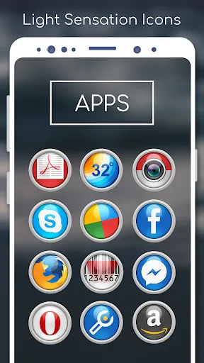 Screenshot di Light Sensation - Icon Pack