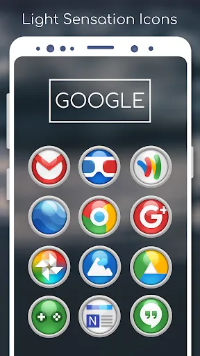 Screenshot di Light Sensation - Icon Pack