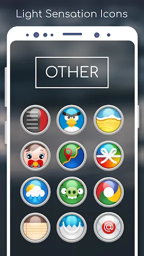 Screenshot di Light Sensation - Icon Pack