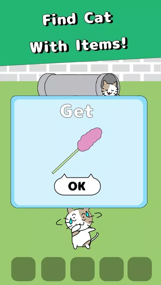 Capturas de tela do Chase The Cat -escape games