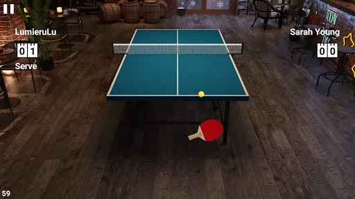 Virtual Table Tennis سکرین شاٹس