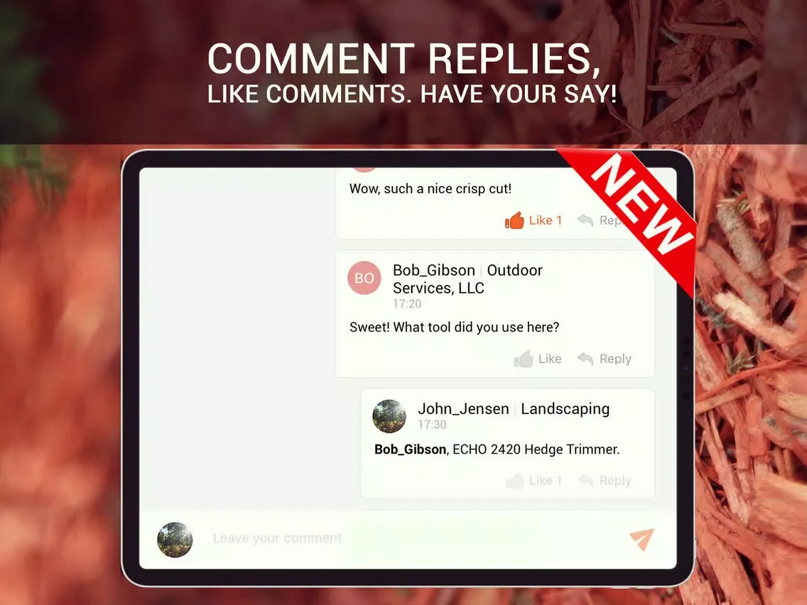ECHO Means Business iPad  Screenshots