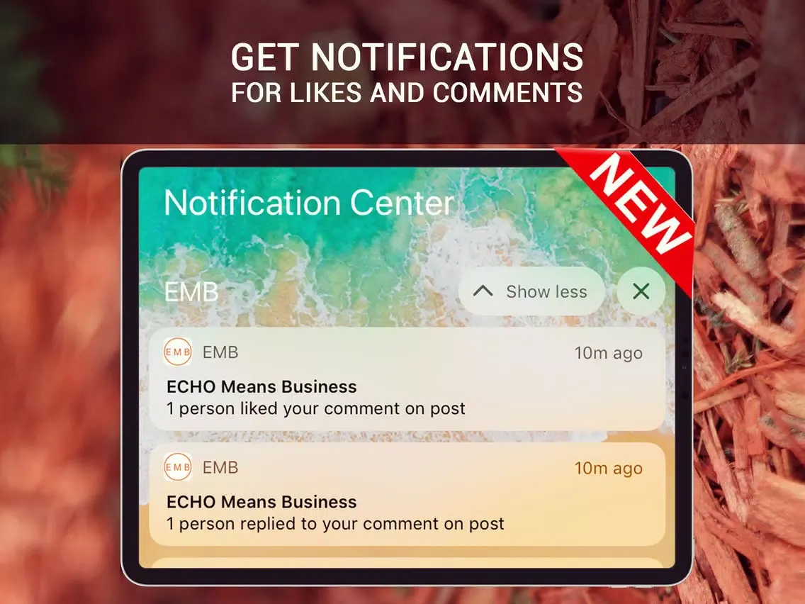 ECHO Means Business iPad  Screenshots