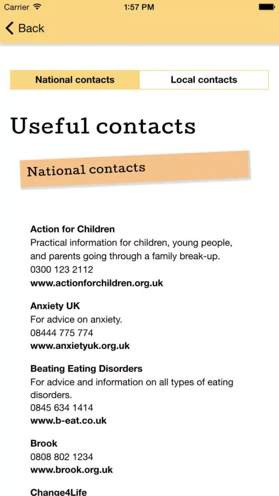 St Helens Health Advice for YP应用截图