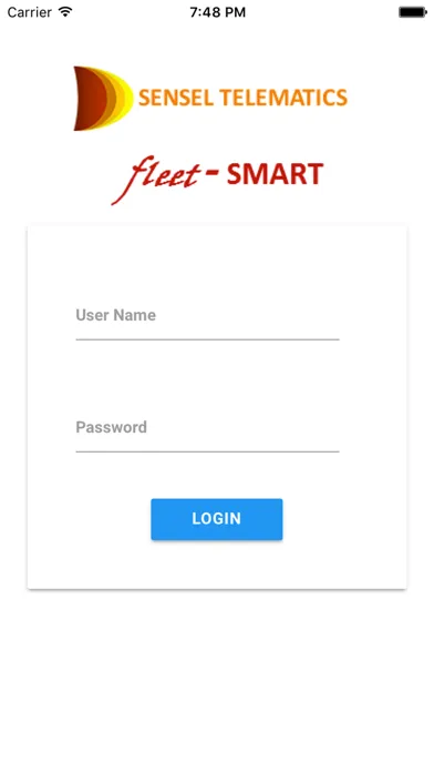 Zrzuty ekranu Sensel Fleet Smart