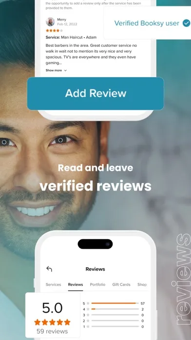 Capturas de tela do Booksy for Customers