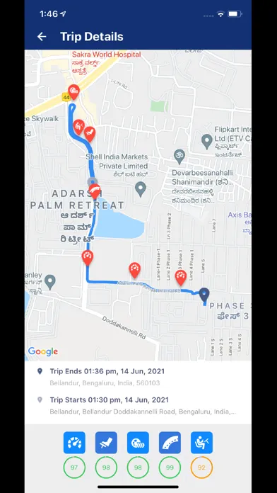 AutoBeacon سکرین شاٹس