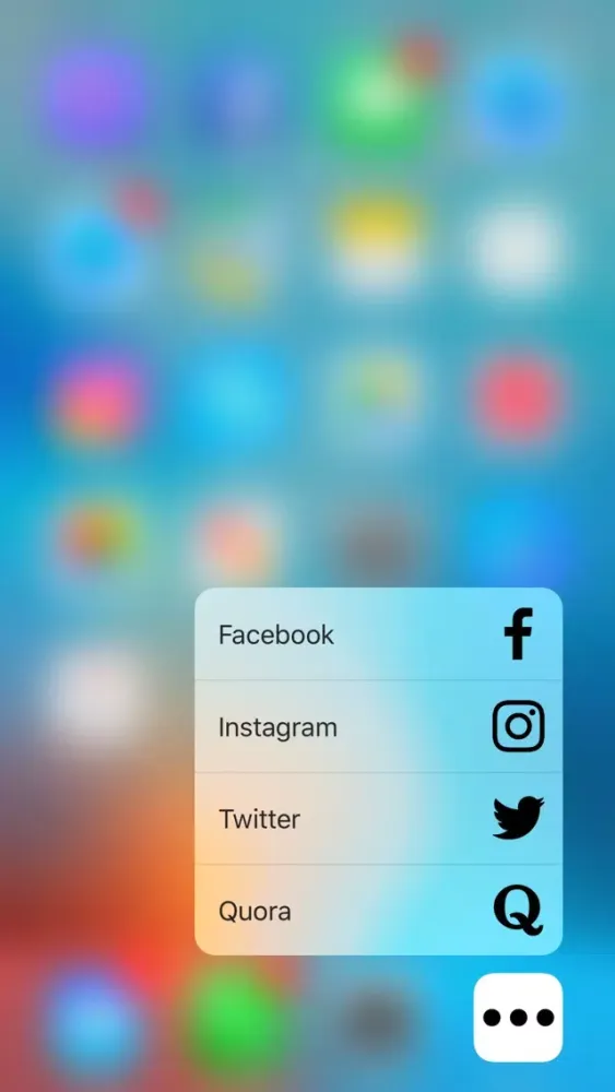 Скриншоты Quicky Pro - Fast app & website launcher, 3D Touch