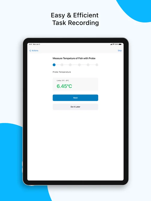 Task Assistant iPad  스크린샷