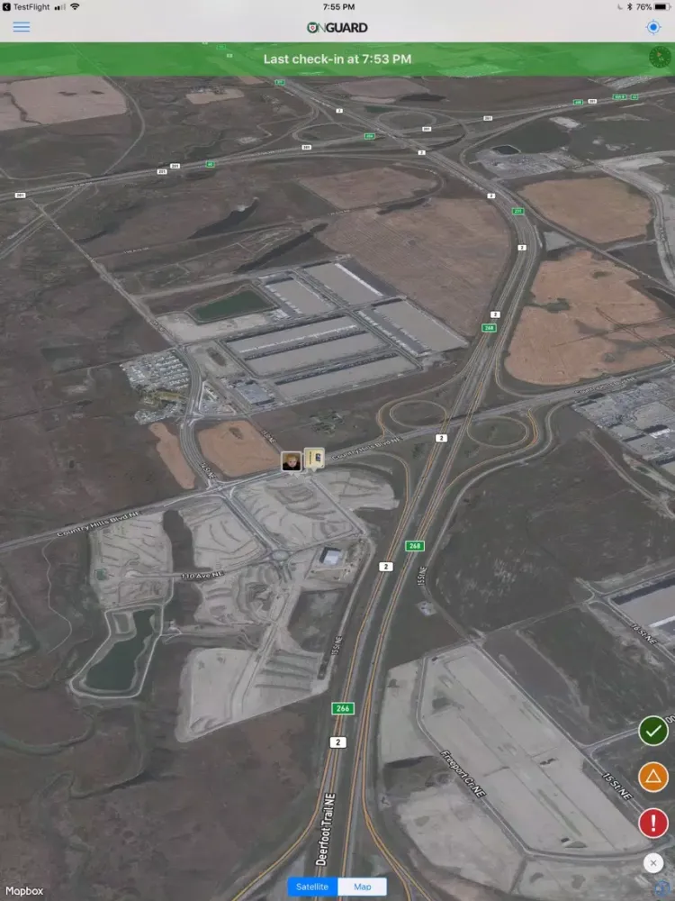 Onguard Lone Worker iPad 应用截图