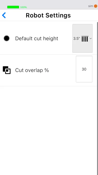 Capturas de pantalla de Sensori Robot Controller