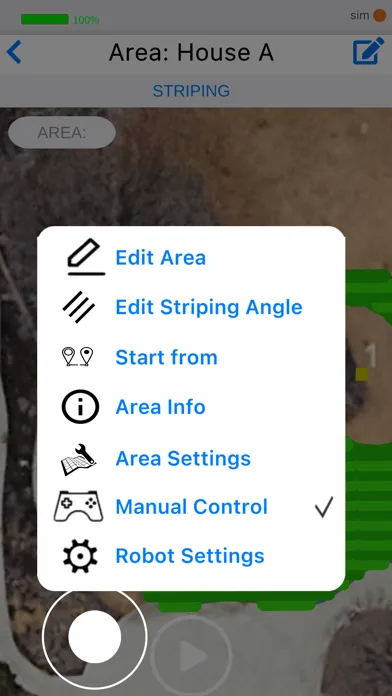 Capturas de pantalla de Sensori Robot Controller