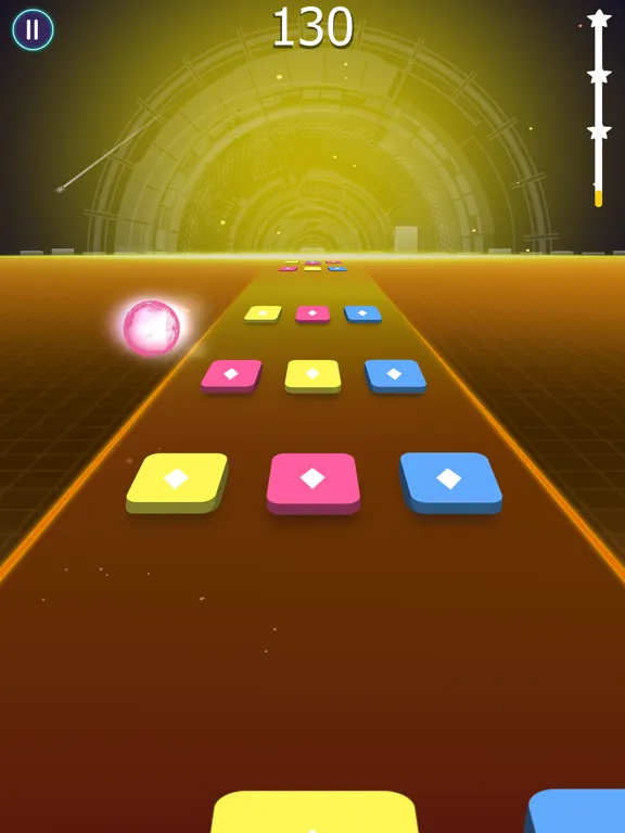 Tangkapan skrin Beat Ball: Dancing Color Hop iPad 
