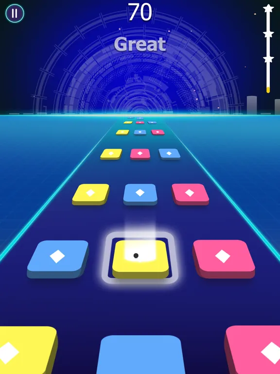 Tangkapan skrin Beat Ball: Dancing Color Hop iPad 