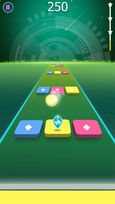 Tangkapan skrin Beat Ball: Dancing Color Hop