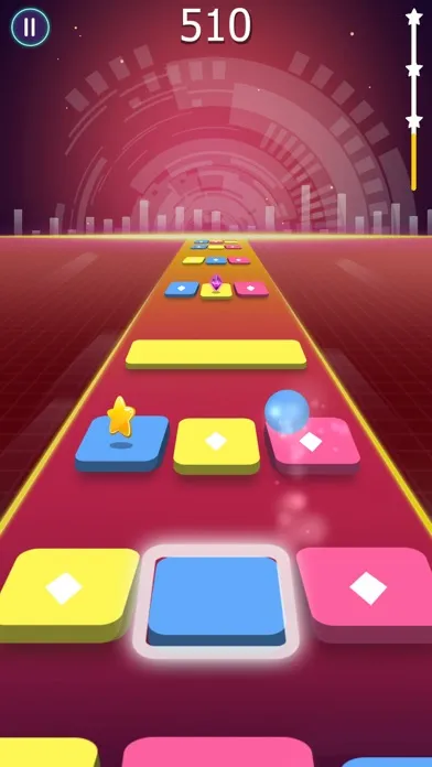 Tangkapan skrin Beat Ball: Dancing Color Hop