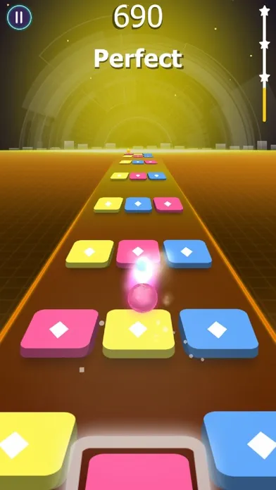 Tangkapan skrin Beat Ball: Dancing Color Hop
