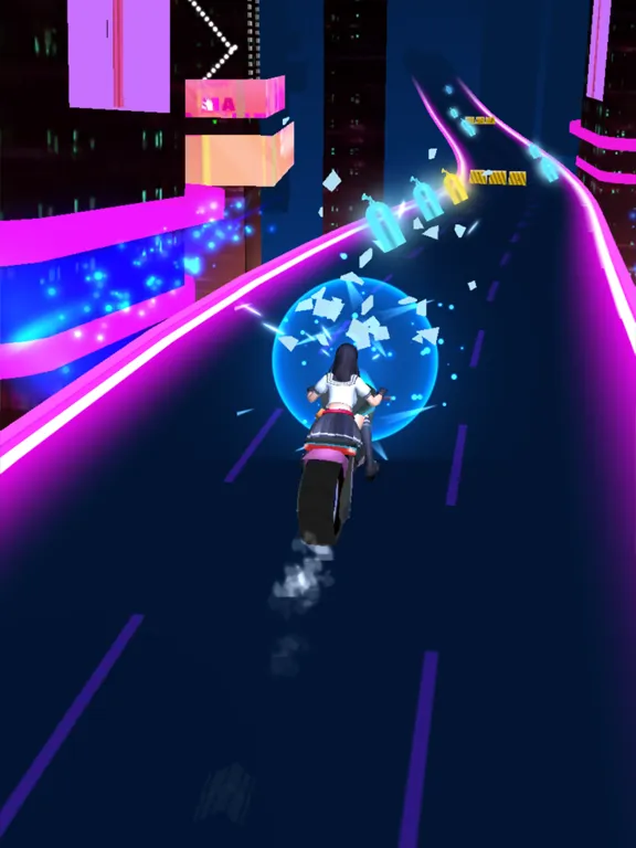 Capturas de pantalla de Beat Road: Rhythm Racing iPad 