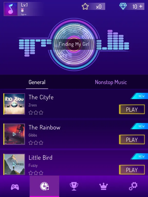 Screenshot di Dancing Stack iPad 