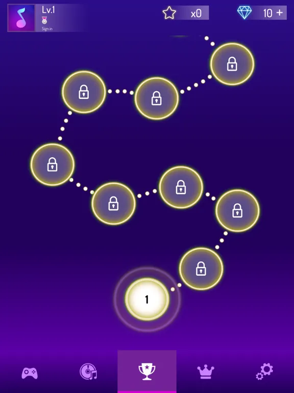 Screenshot di Dancing Stack iPad 
