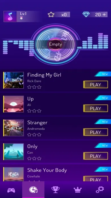 Screenshot di Dancing Stack