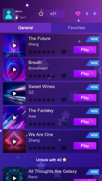 Dream Tiles Piano Screenshots