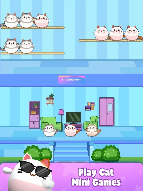 EDM Cats - Dancing Tiles Hop iPad  স্ক্রিনশট