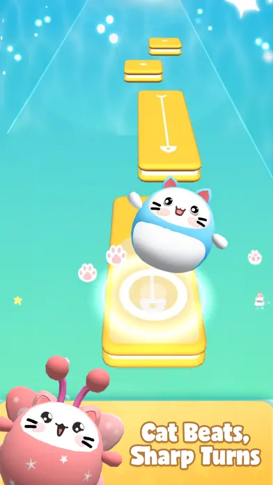 EDM Cats - Dancing Tiles Hop স্ক্রিনশট