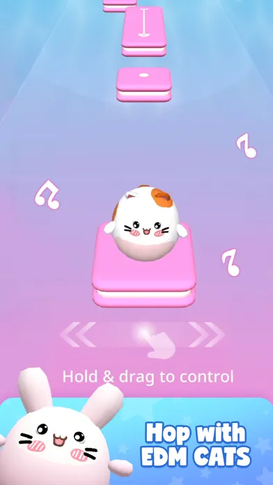 EDM Cats - Dancing Tiles Hop স্ক্রিনশট