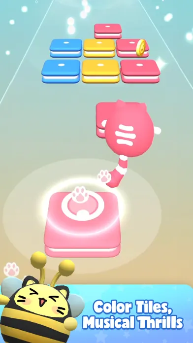 EDM Cats - Dancing Tiles Hop স্ক্রিনশট