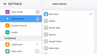 Joo Kalimba سکرین شاٹس